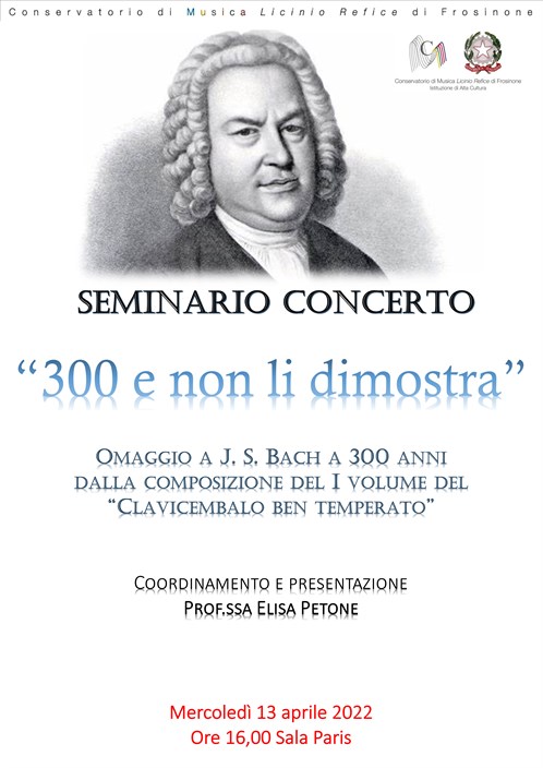 Bach locandina