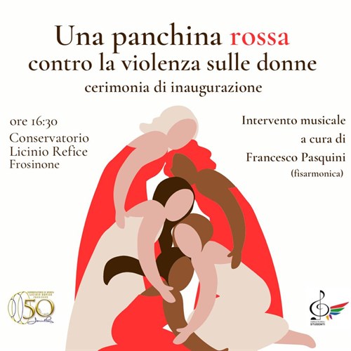 INVITO INAUGURAZIONE PANCHINA ROSSA PER SITO