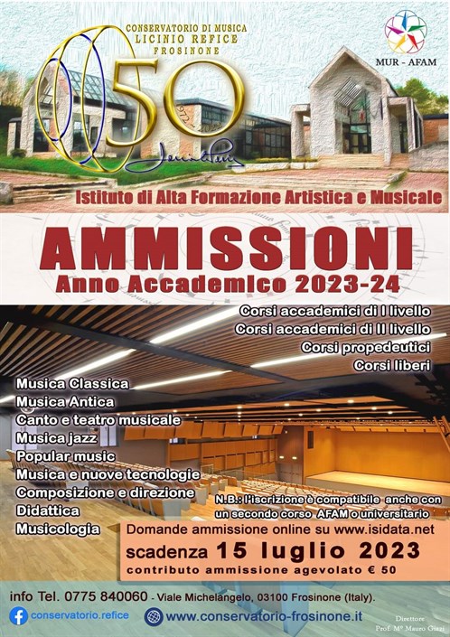 Ammisioni 2023/2024
