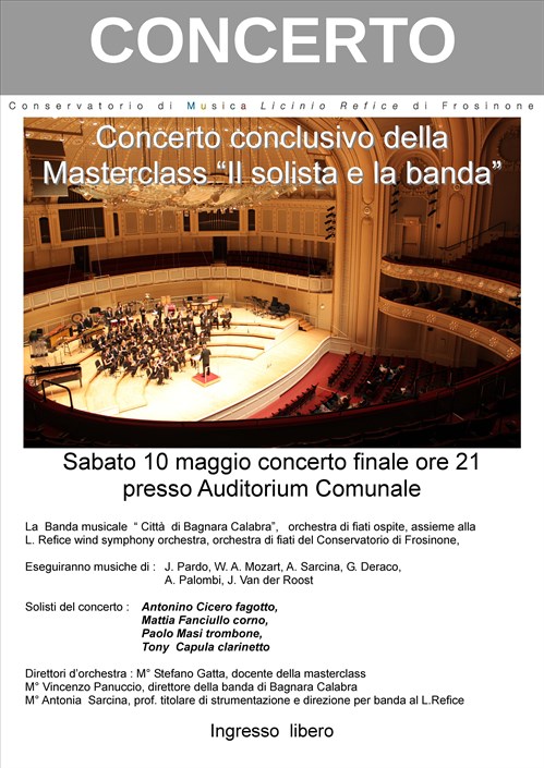 Concerto "Il solista e la banda"