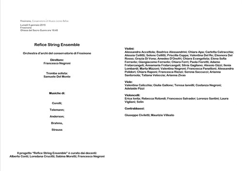 Refice String Ensemble 2