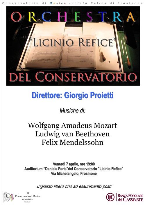 Concerto dell'Orchestra "L.Refice"