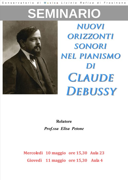 Nuovi orizzonti sonori nel pianismo di Claude Debussy