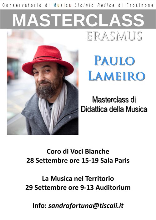 Masterclass Erasmus M°Paulo Lameiro