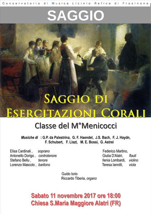 Saggio di Esercitazioni Corali