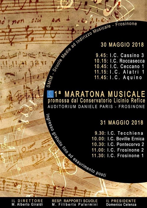 I Maratona Musicale SMIM