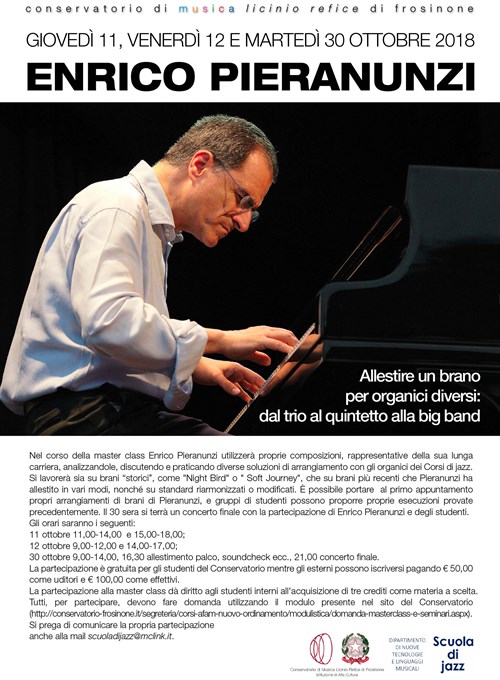 master class Enrico Pieranunzi