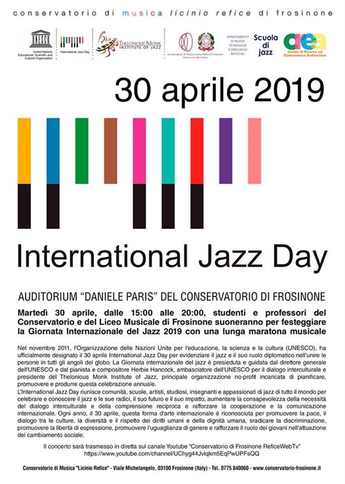 International Jazz Day 2019