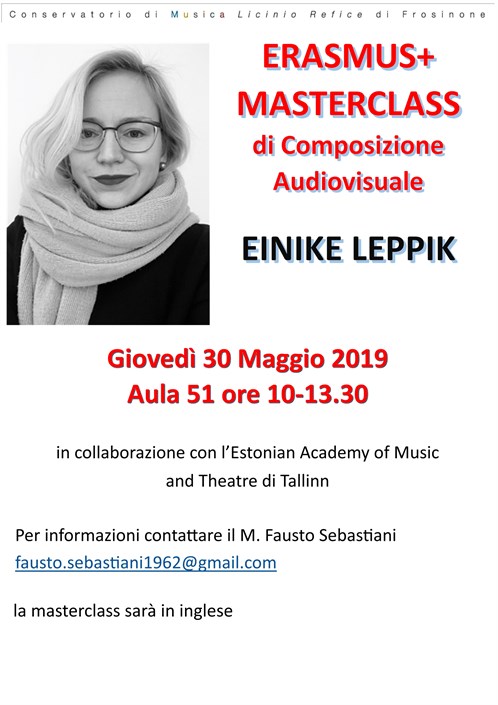 Masterclass di Composizione Audiovisiva