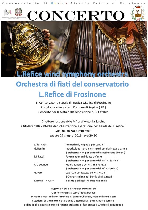 Concerto "L.Refice Wind Orchestra"