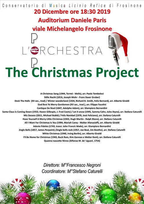 Concerto di Natale dell'Orchestra Pop "Christmas Project"