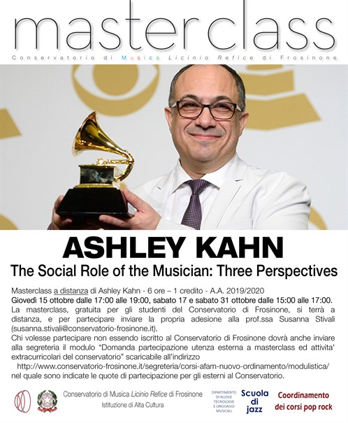 Masterclass Ashley Kahn
